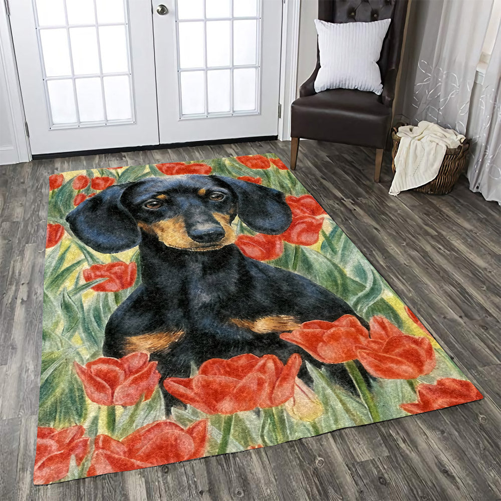 Dachshund DD0609037R Rug