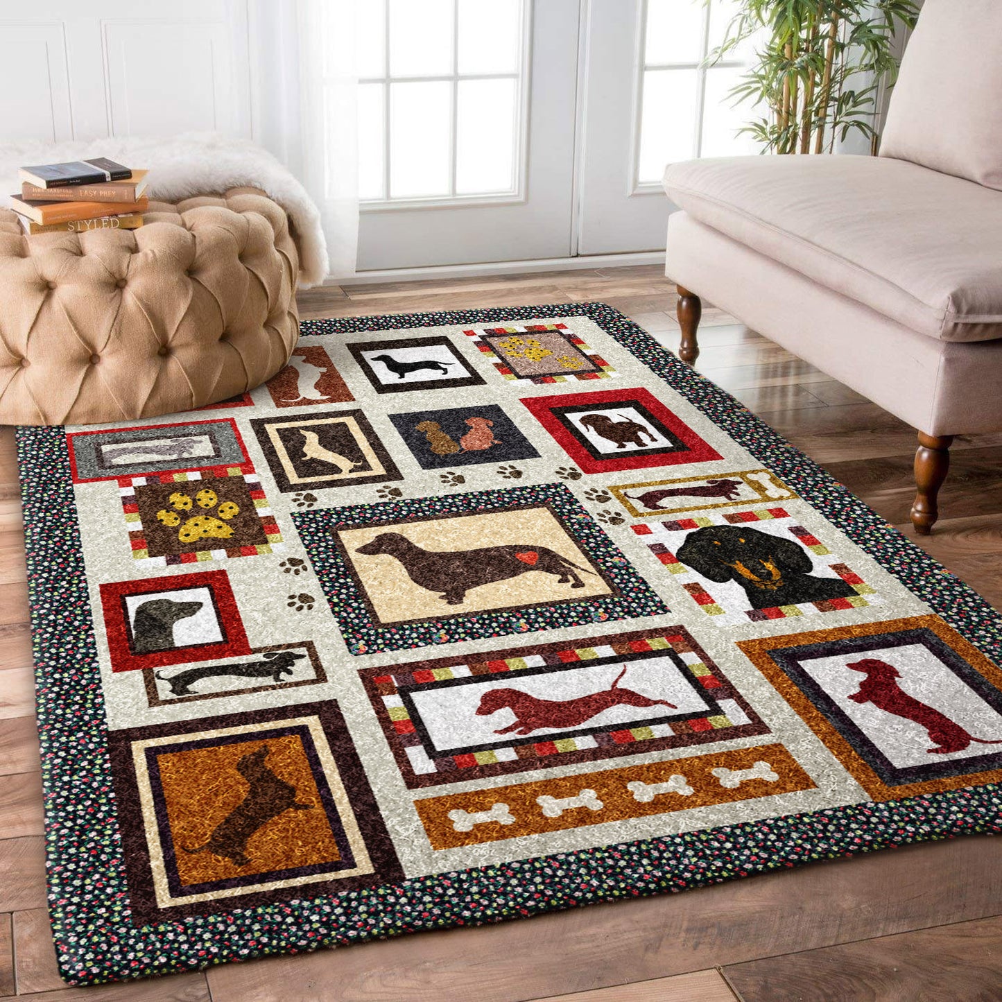 Dachshund DD2109087R Rug