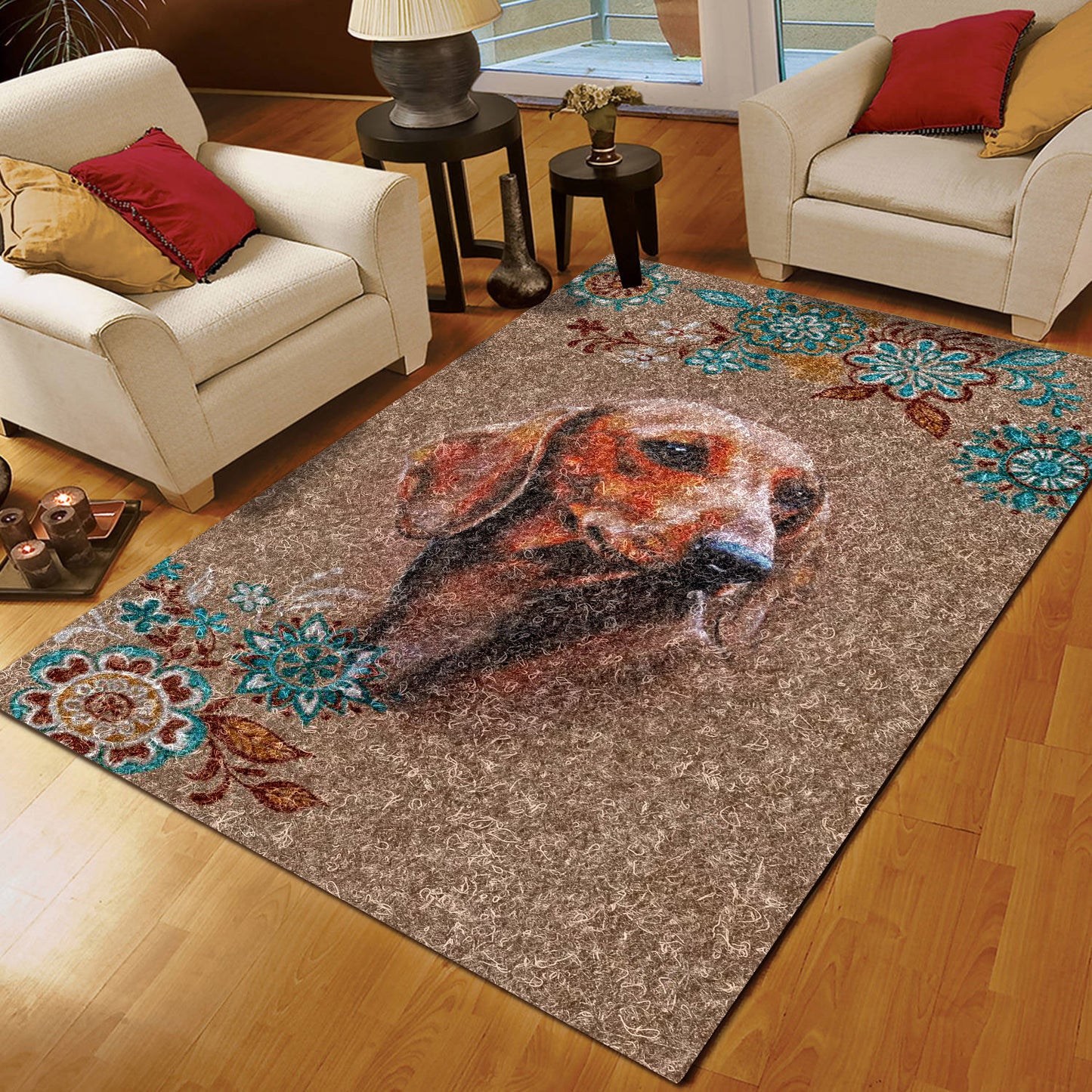 Dachshund HM260708 Rug