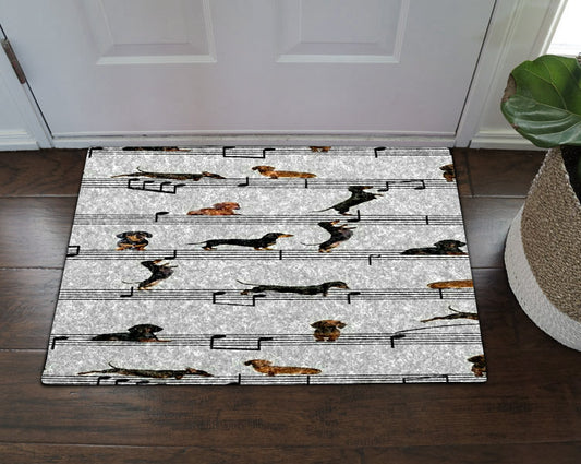 Dachshund HN160919D Non-slip Door mats