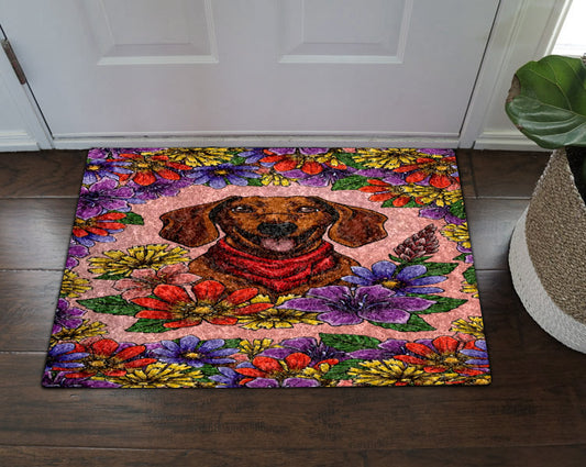 Dachshund HN190922D Non-slip Door mats