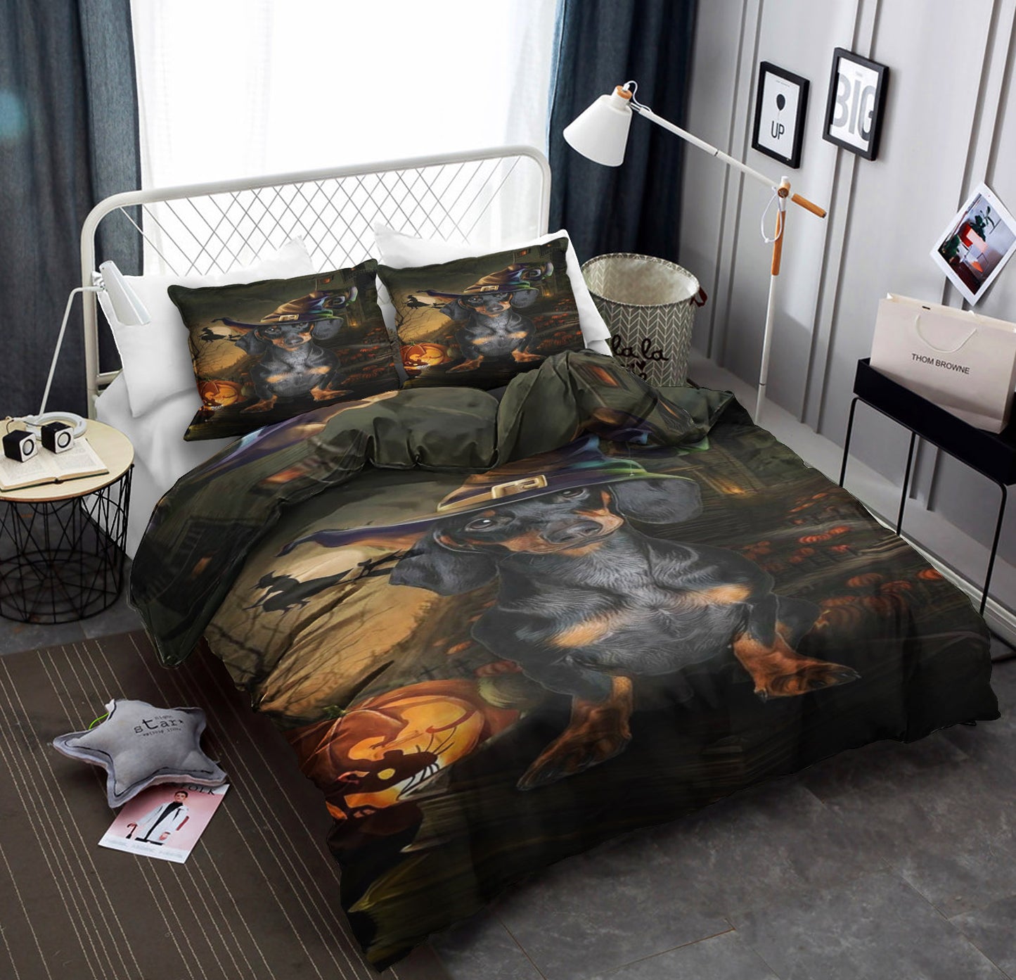 Dachshund Halloween HN170952B Bedding Sets