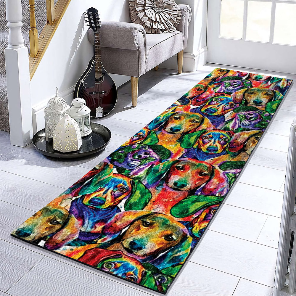 Dachshund ML081032RU Runner Rug – Charming Favor