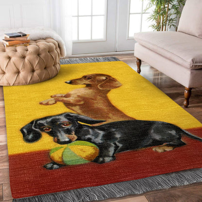 Dachshund TN0110030F Decorative Floor-cloth