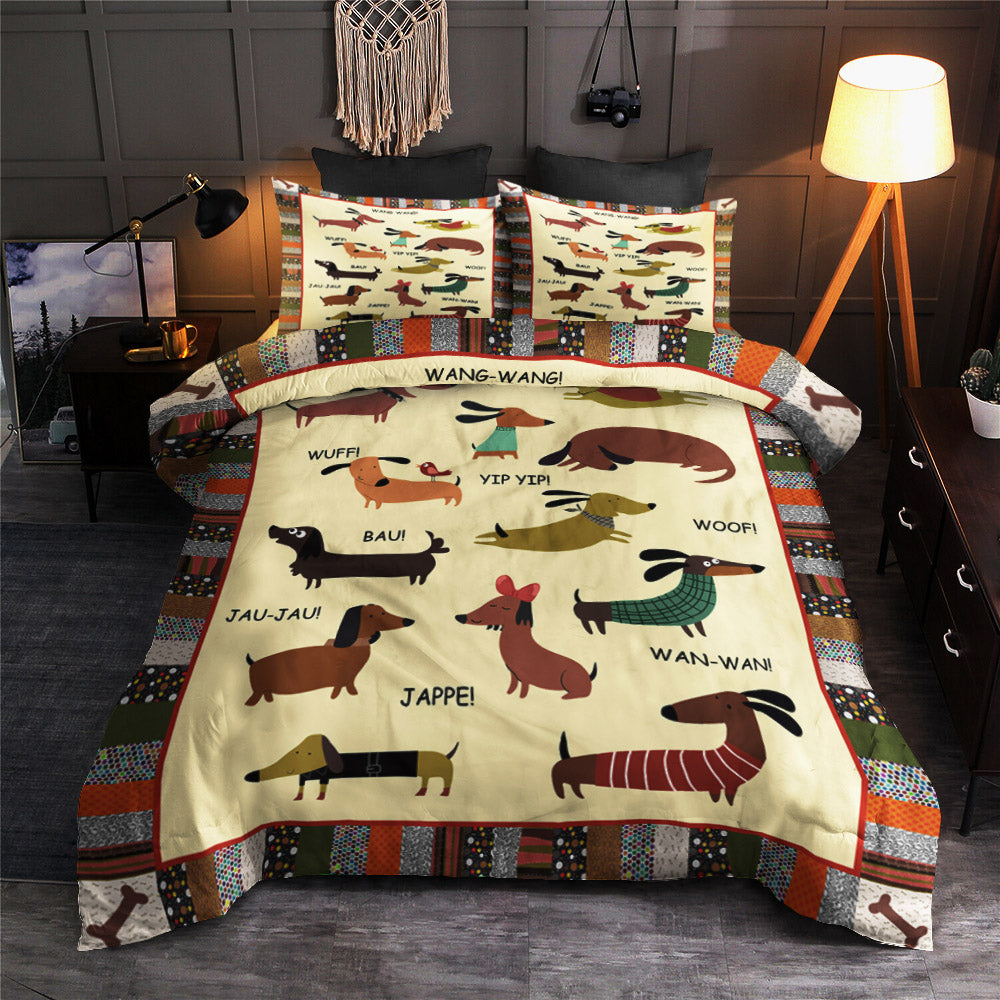 Dachshund TN030916T Bedding Sets
