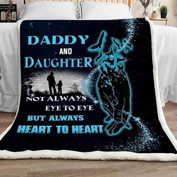 Daddy And Daughter Not Always CLM2410112S Sherpa Fleece Blanket