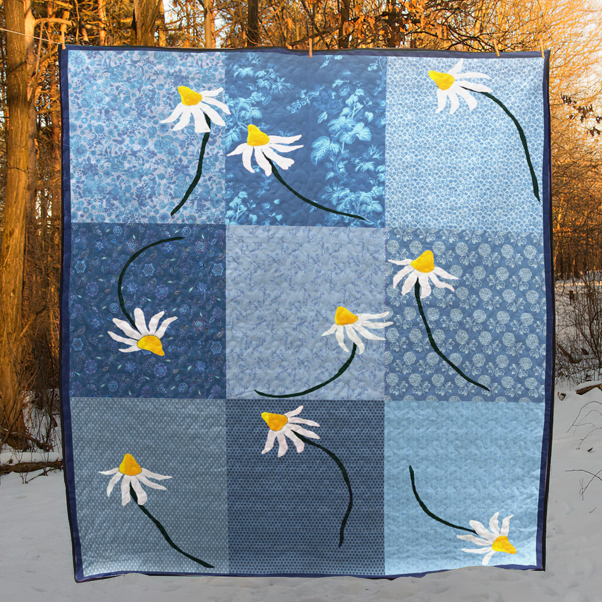 Daisy CLM2011345 Quilt Blanket