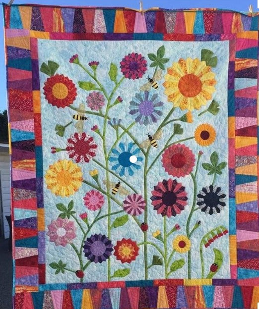 Daisy Garden CLA1710124Q Quilt Blanket