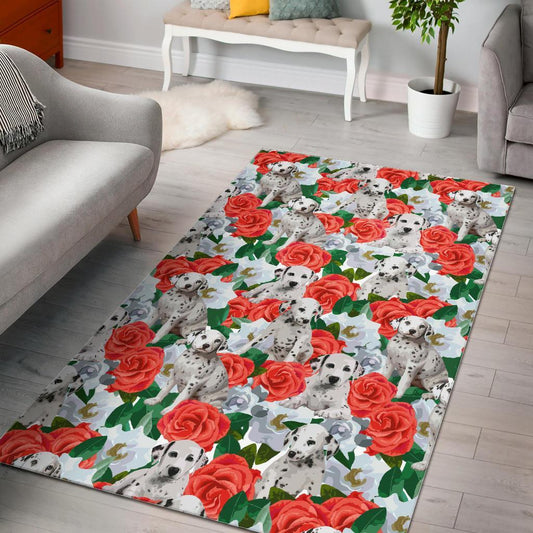 Dalmatian Dog Puppy CL12100393MDR Rug