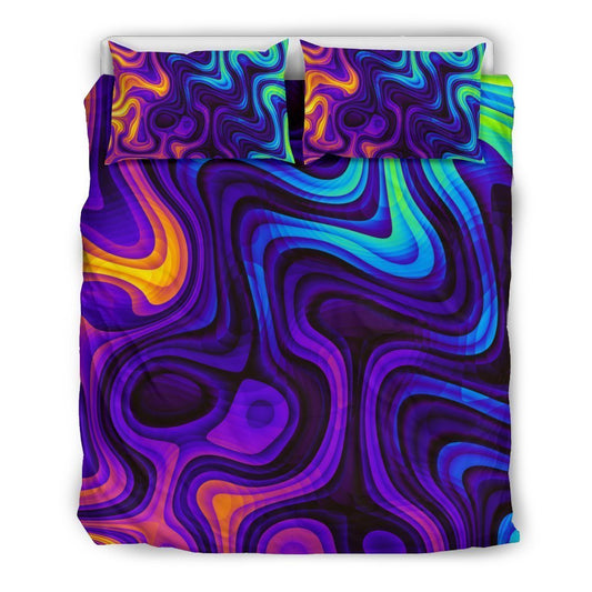 Dark Psychedelic Trippy CLH2910246B Bedding Sets