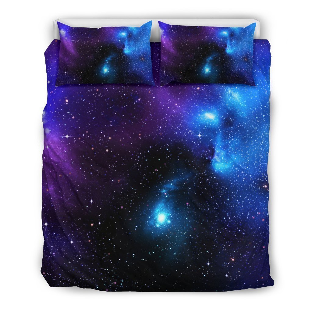 Dark Purple Blue Galaxy Space CLH2910247B Bedding Sets