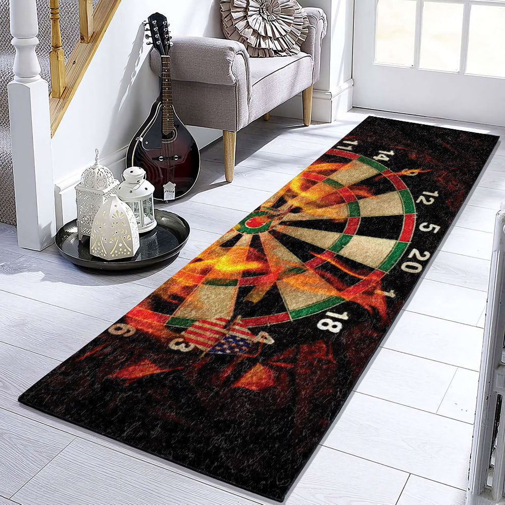 Dart Board BL041013RU Runner Rug