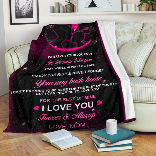 Daughter CLM2711468S Sherpa Fleece Blanket