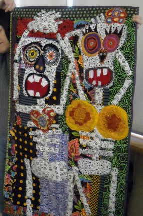 Day Of The Dead CLT1610041H Quilt Blanket