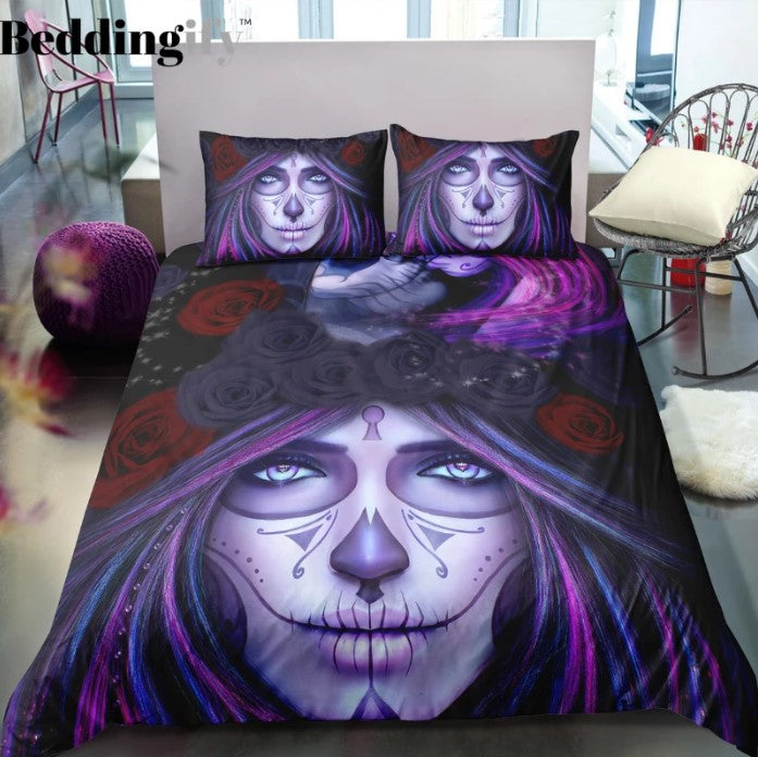 Day Of Dead Girl CLH1410099B Bedding Sets