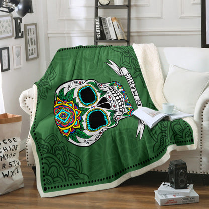 Day Of The Dead TN0709034TM Sherpa Fleece Blanket