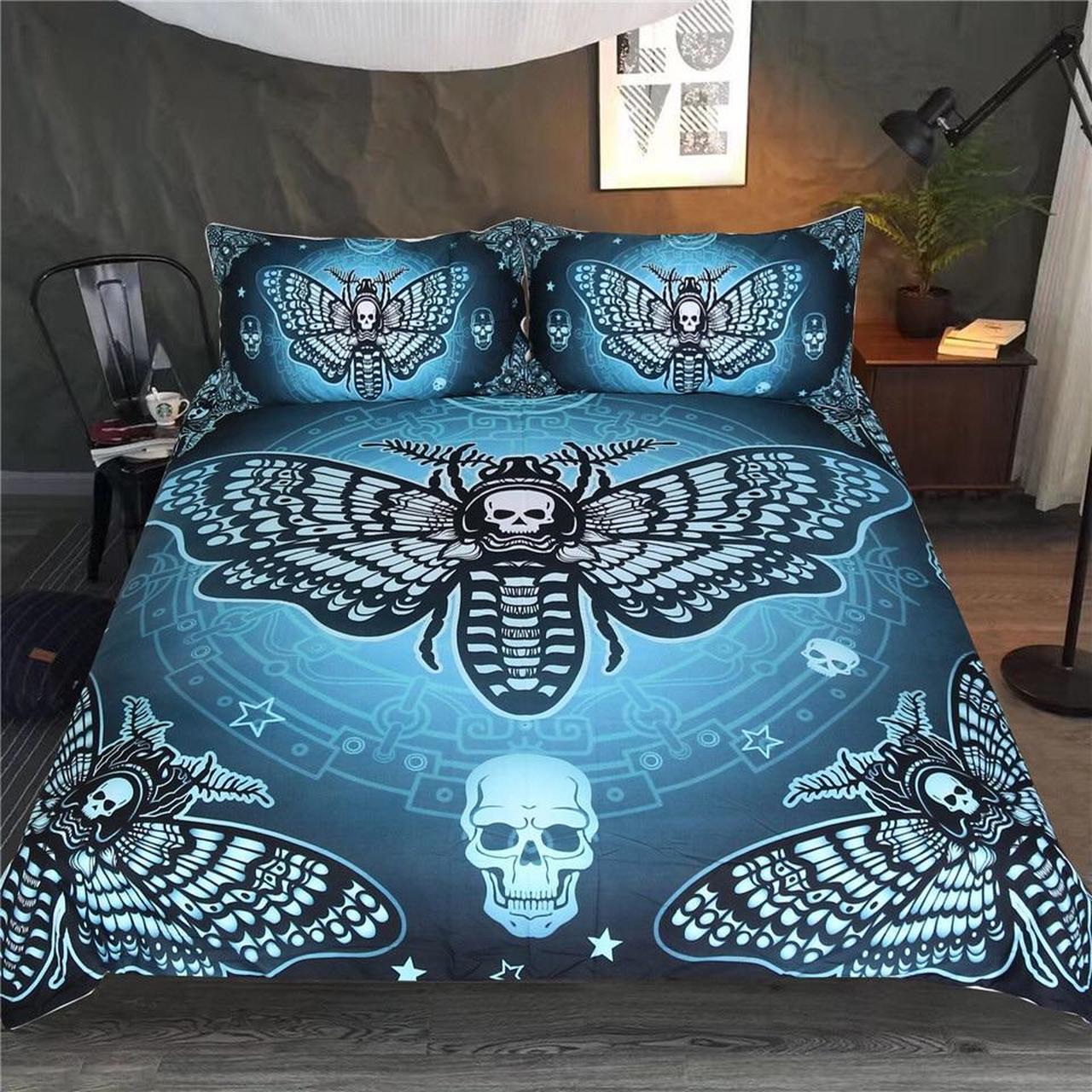 Death Moth Skull CL09100102MDB Bedding Sets
