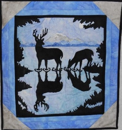 Deer CLA1710126Q Quilt Blanket