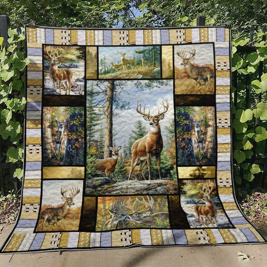 Deer ML150707 Quilt Blanket