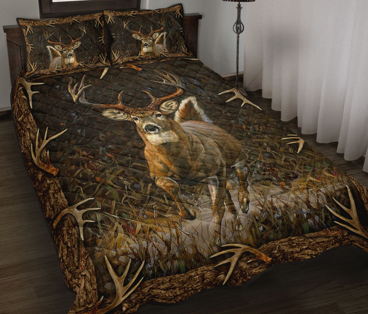 Deer Quilt Bedding Set TM270903