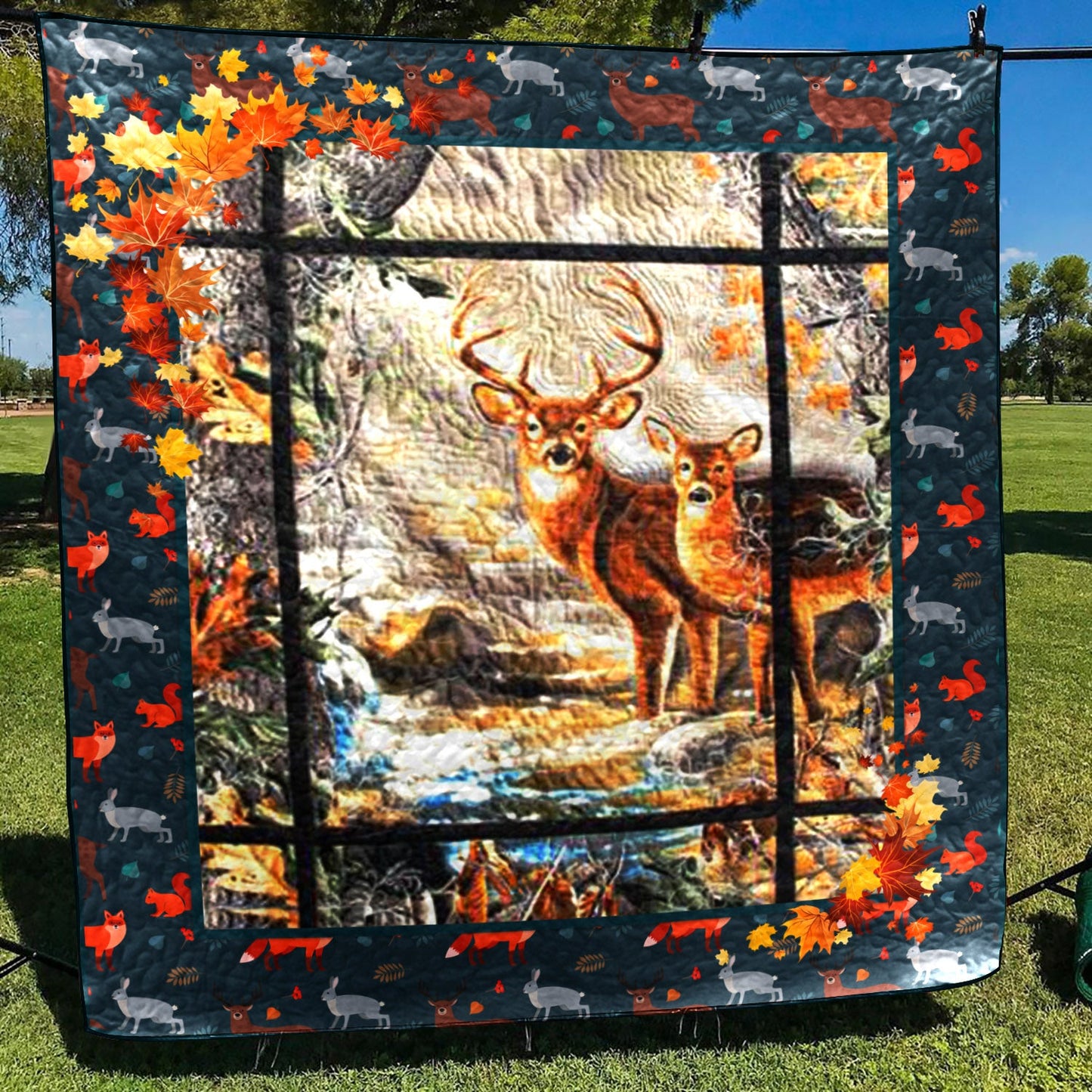 Deer TD2709292 Quilt Blanket