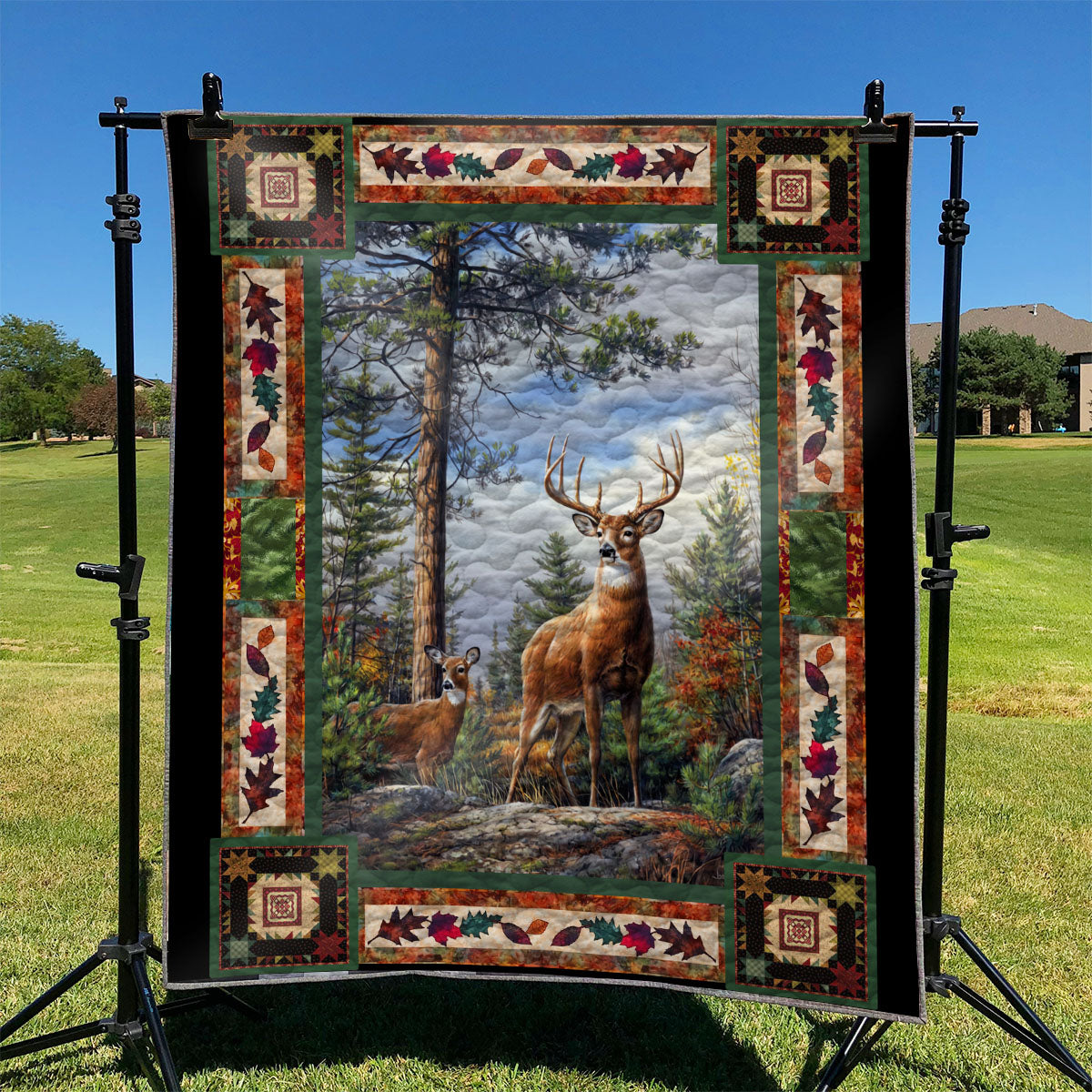 Deer TD2809372 Quilt Blanket