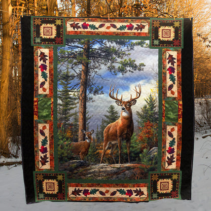 Deer TD2809372 Quilt Blanket