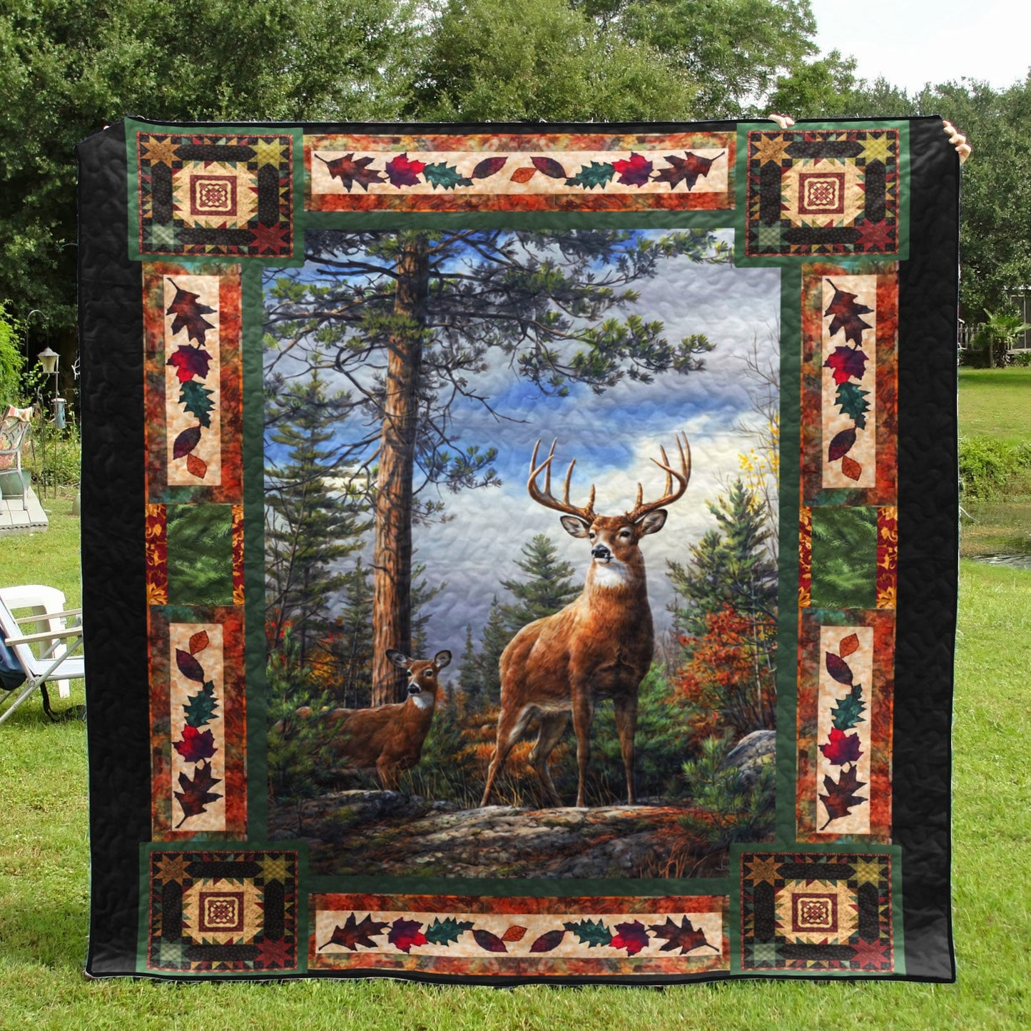 Deer TD2809372 Quilt Blanket