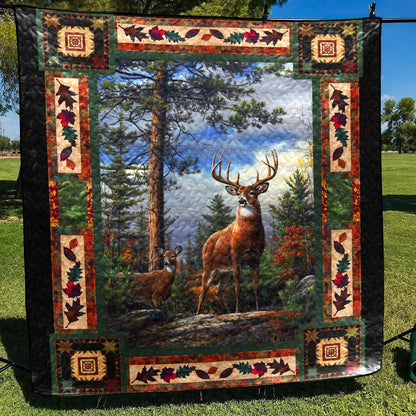 Deer TD2809372 Quilt Blanket