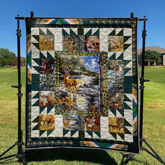 Deer TD2809380 Quilt Blanket