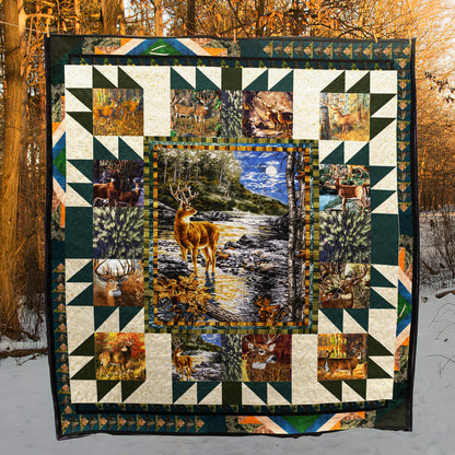 Deer TD2809380 Quilt Blanket