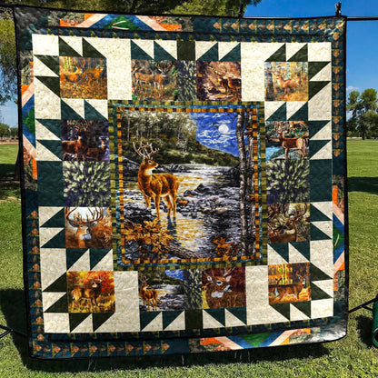 Deer TD2809380 Quilt Blanket