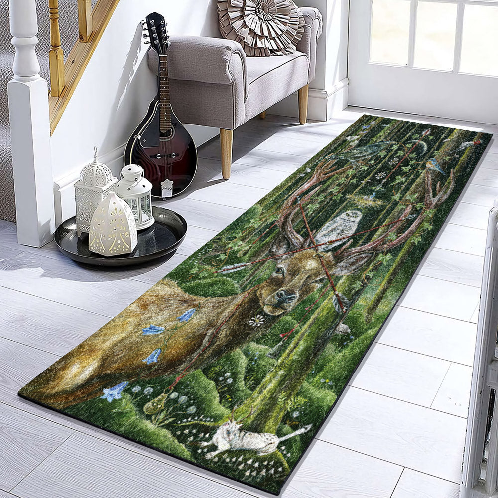 Deer Bird DV081035RU Runner Rug