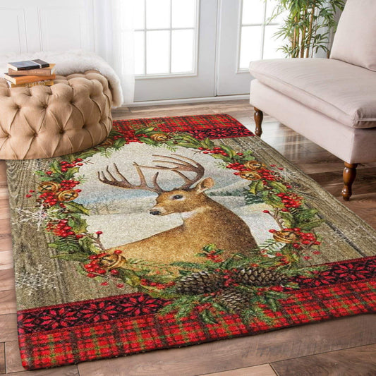Deer Christmas HN3010130R Rug