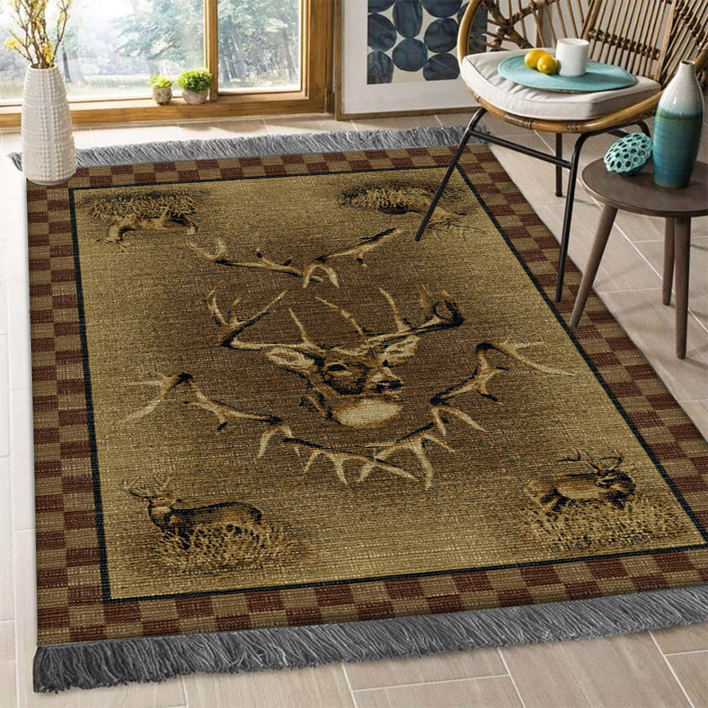 Deer HM2709042F Decorative Floor-cloth