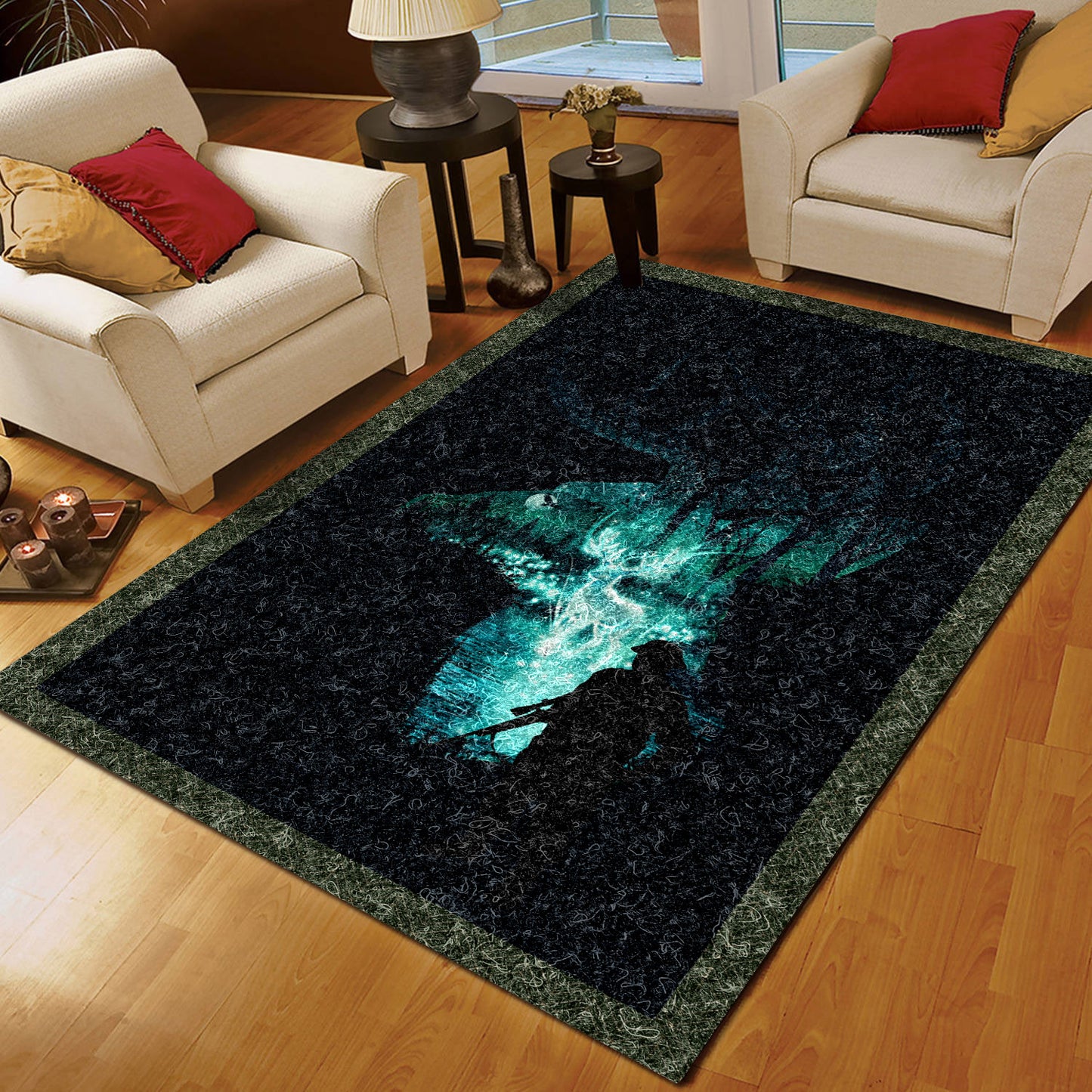Deer Hunting CL0110025MDR Rug