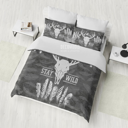 Deer Skull CL09100103MDB Bedding Sets