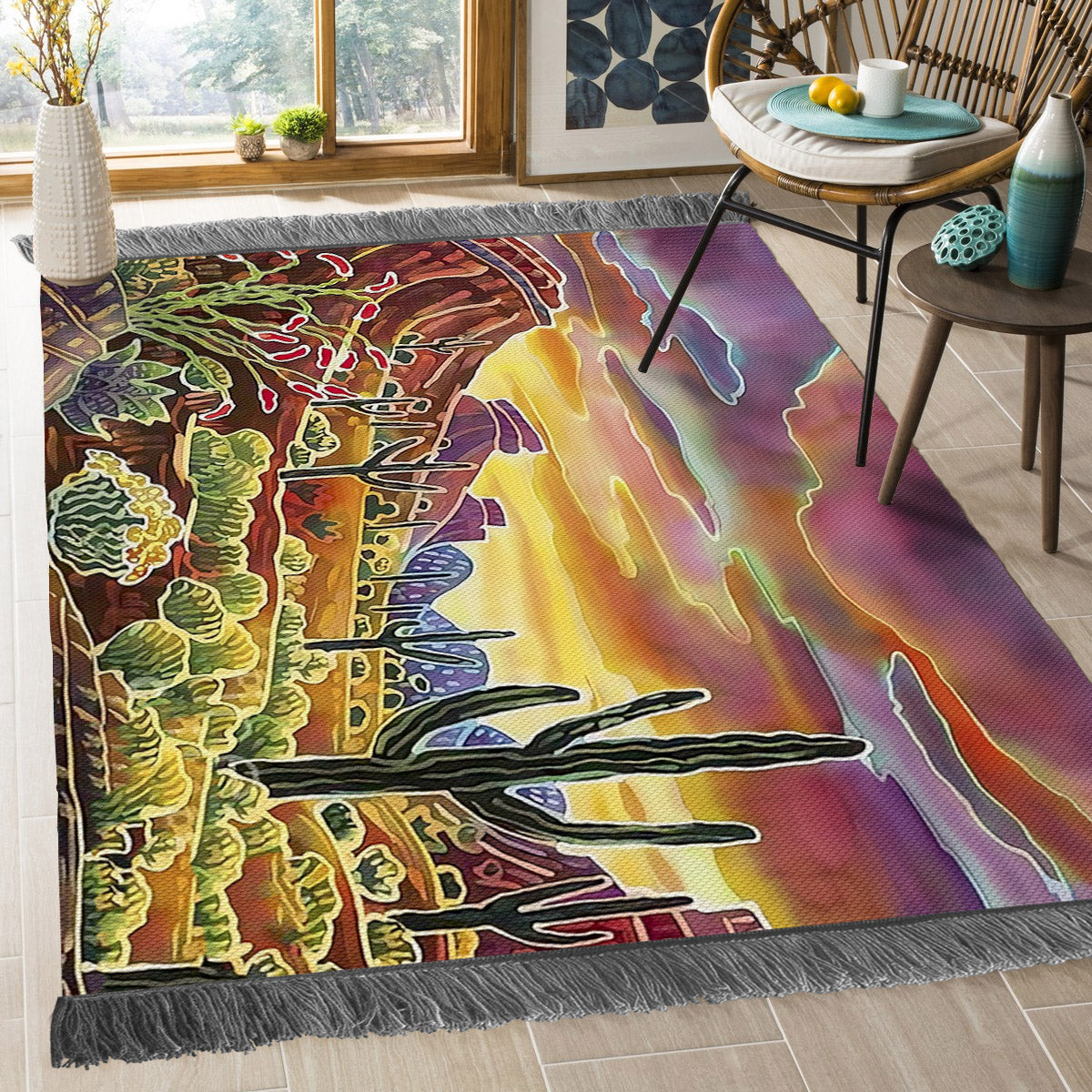Desert BT2809059O Decorative Floor-cloth