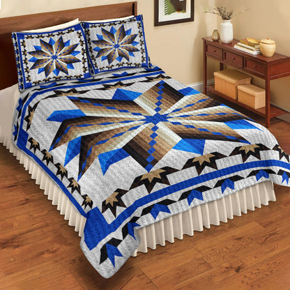 Diamond Star Quilt Bedding Set HN280501MBS