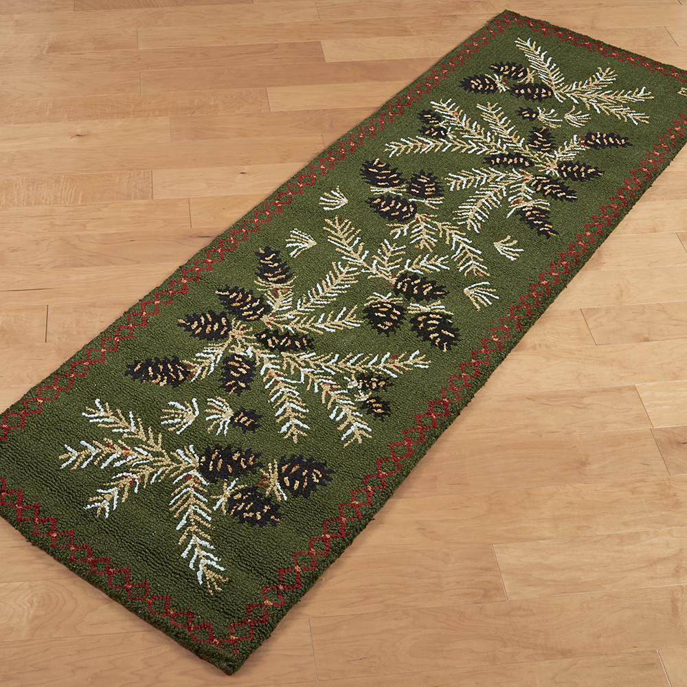 Diamond Pinecone CLM2110017R Runner Rug