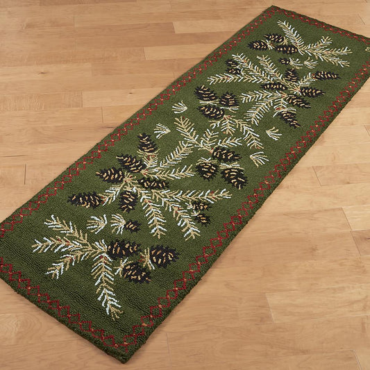 Diamond Pinecone CLM2110017R Runner Rug
