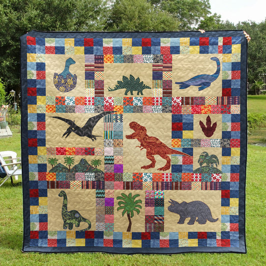 Dinosaur Baby TL190609 Art Quilt