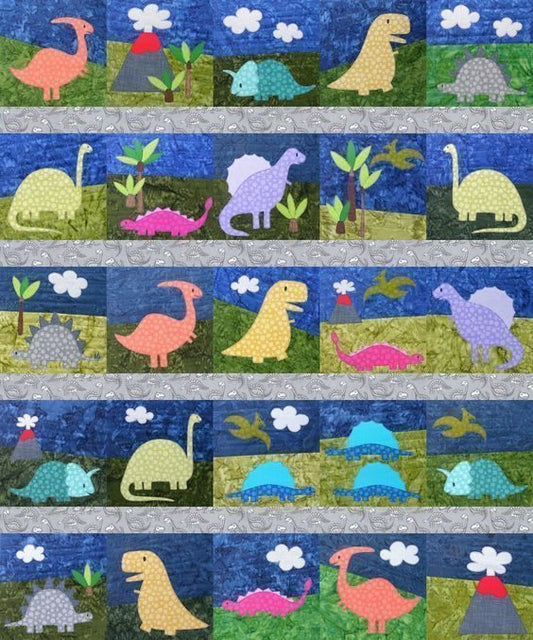 Dinosaur CL070644 Quilt Blanket