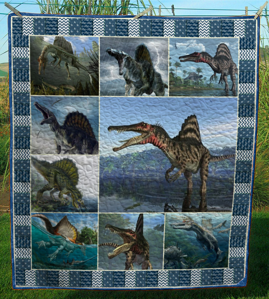 Dinosaur CL28100553MDQ Quilt Blanket