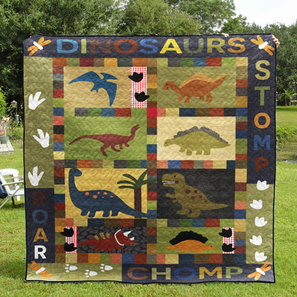 Dinosaur CLA0910200Q Art Quilt