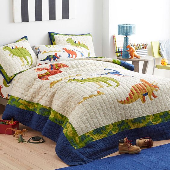 Dinosaur CLA3009149B Quilt Bedding Set