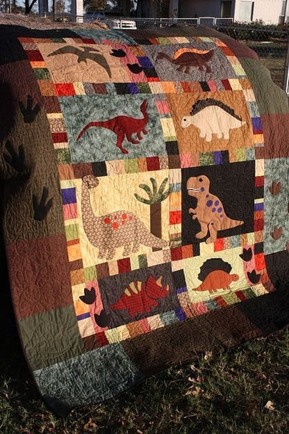 Dinosaur CLP200624 Quilt Blanket