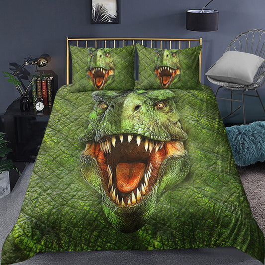 Dinosaur Quilt Bedding Set TL240903