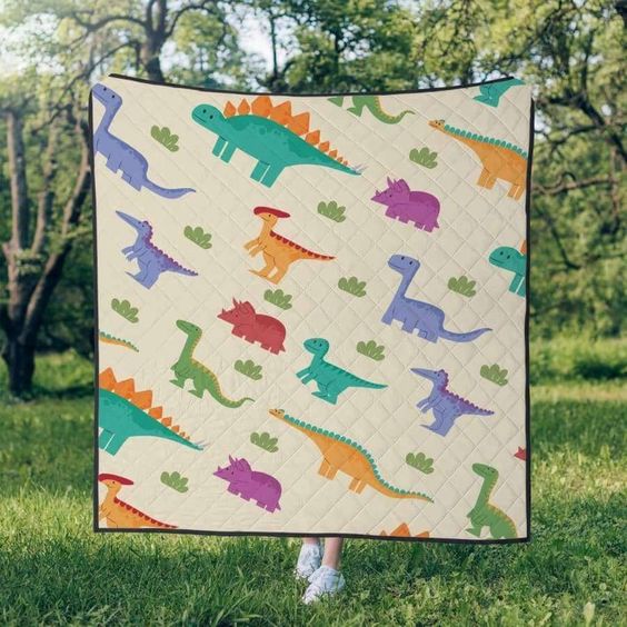 Dinosaur Quilt Blanket MN211001