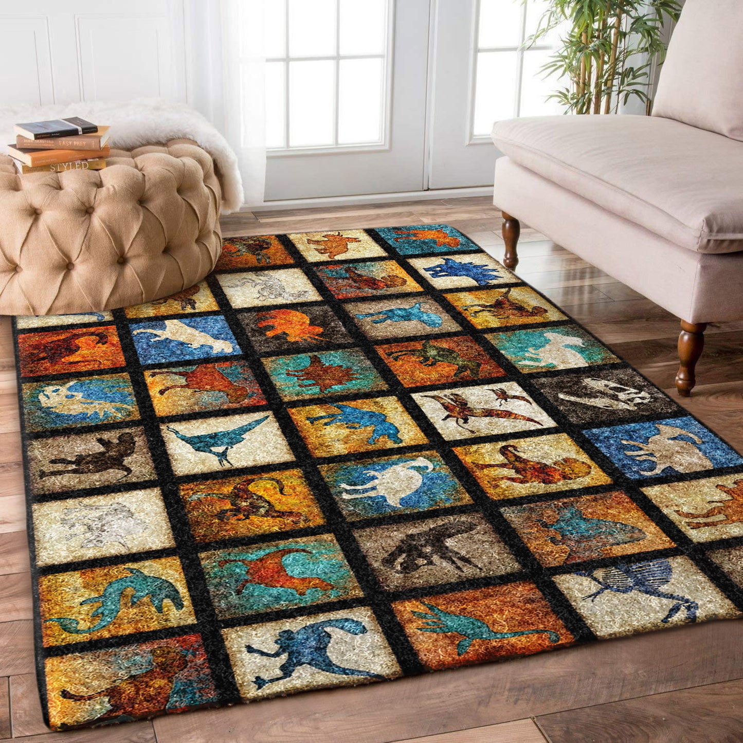 Dinosaur DD0910053R Rug